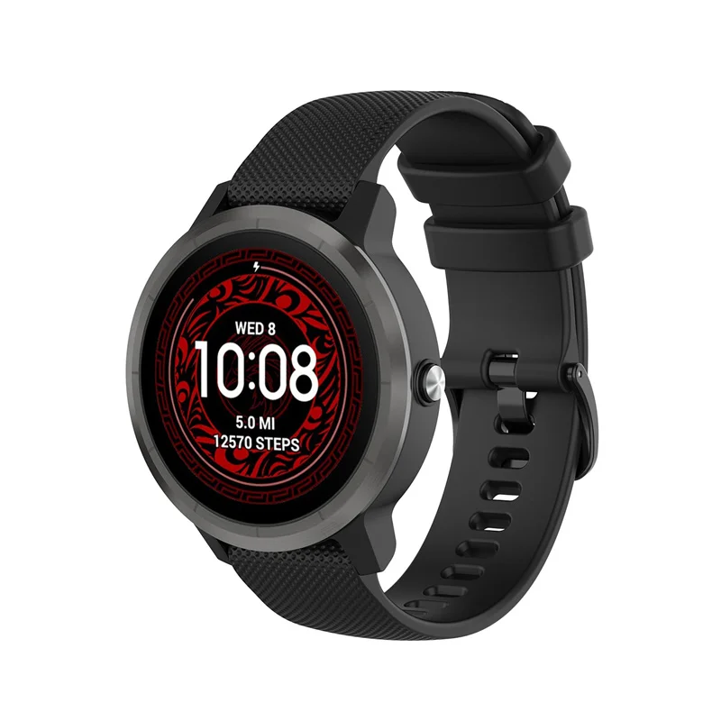 30PCS Smart Watch Strap for Garmin Forerunner 265 255 245 Vivoactive 5 4 4s Venu 3 3S SQ2 Silicone Bracelet Band 18mm 20mm 22mm