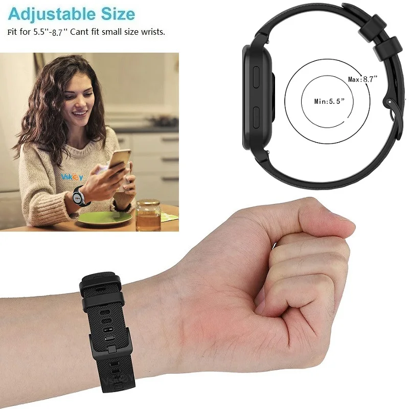 30PCS Smart Watch Strap for Garmin Forerunner 265 255 245 Vivoactive 5 4 4s Venu 3 3S SQ2 Silicone Bracelet Band 18mm 20mm 22mm
