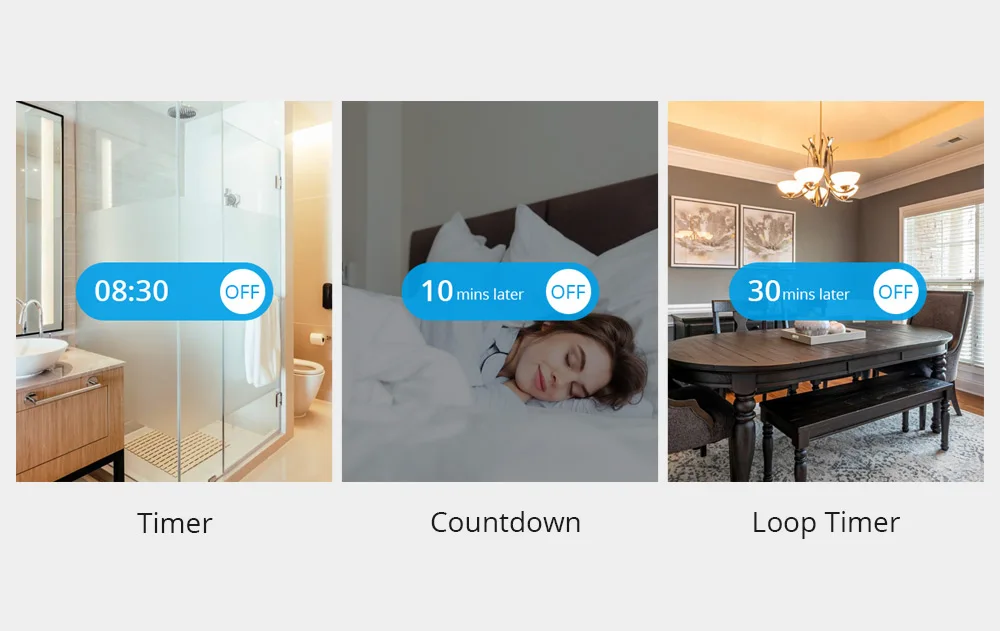 Tuya Smart Life Zigbee 220V Switch 4 Channel With Ding Rail Housing Work with Alexa Compatible Zigbee Inching Switch