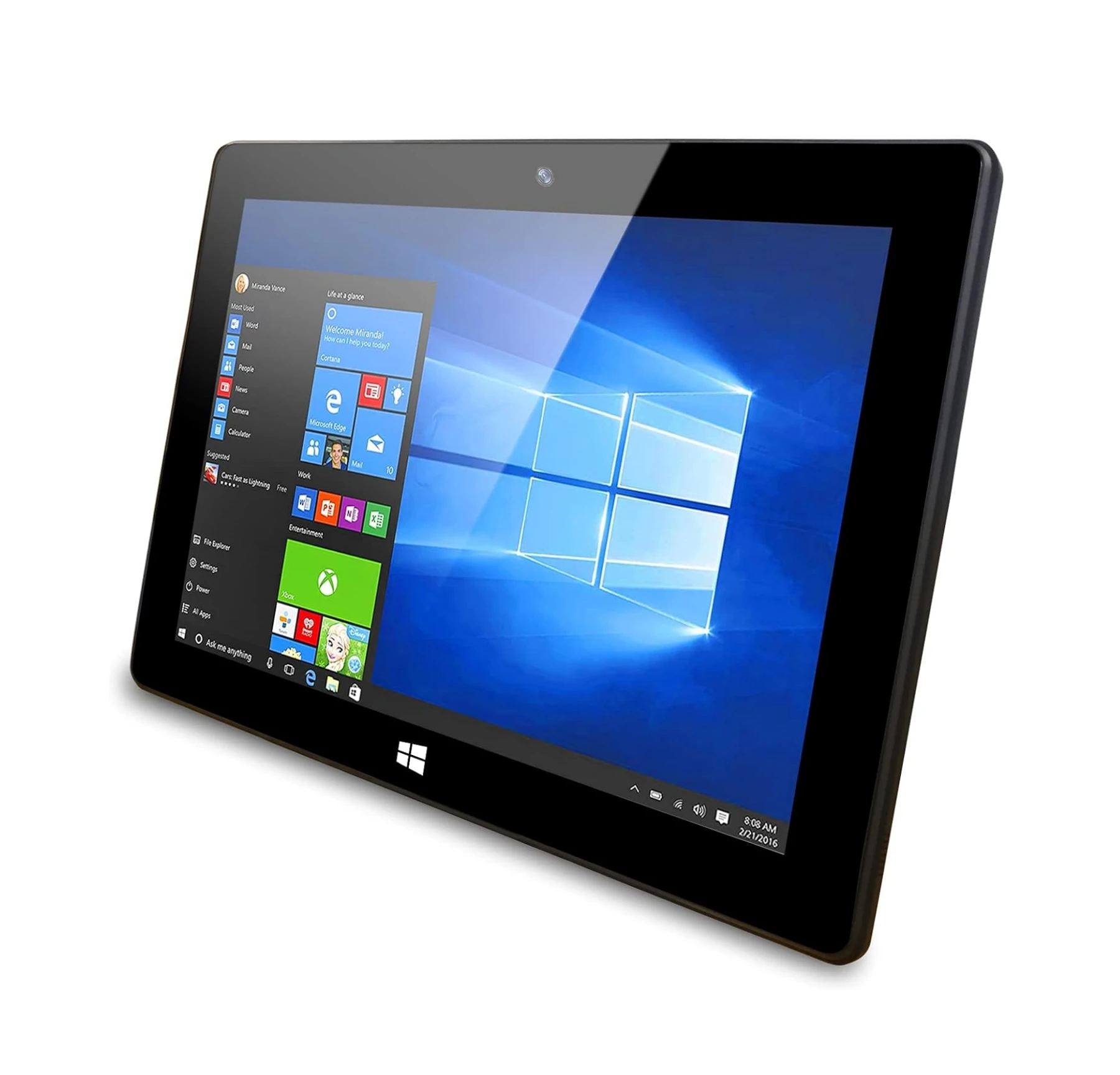 8GB RAM 128GB ROM 10.1 Inch Windows 10 Tablet PC 64bit Intel Atom X5-Z8350 CPU 1920 X 1200 IPS 1*USB 3.0 Port AR10