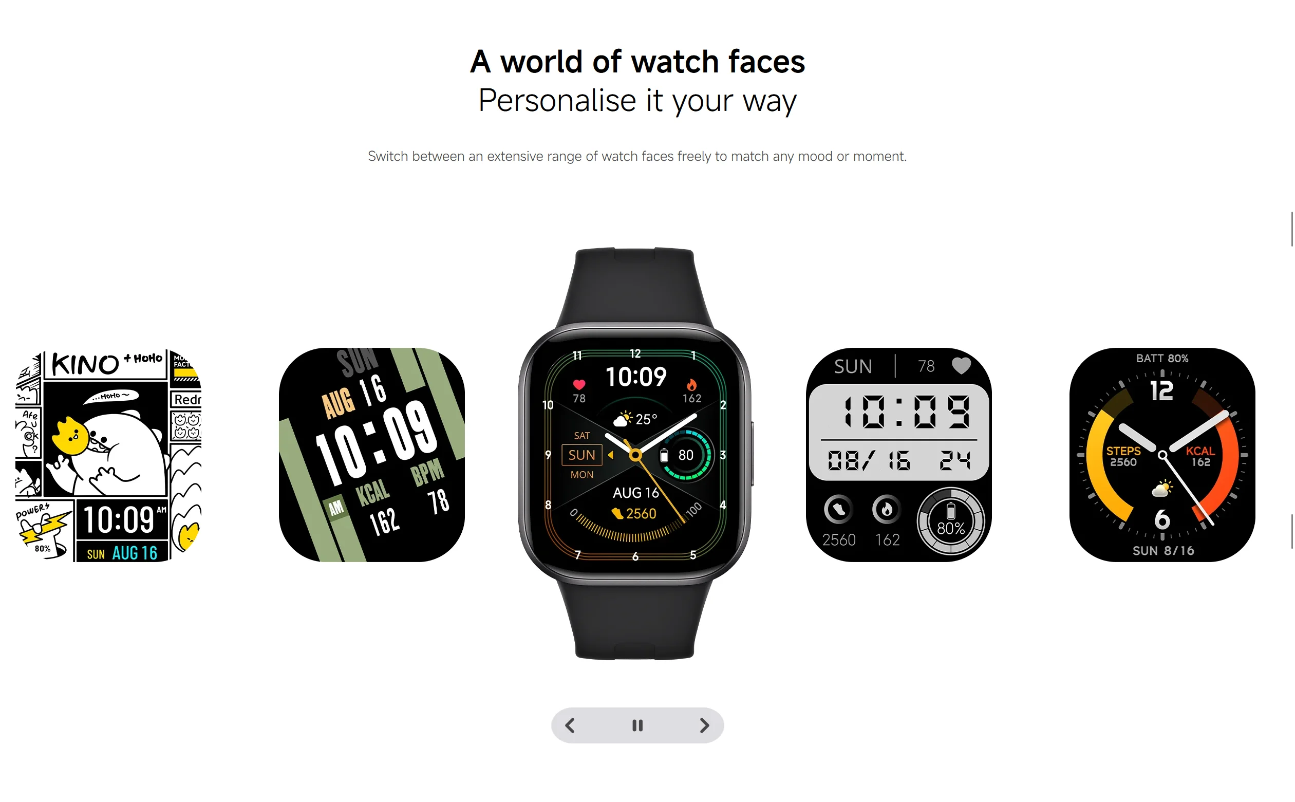 Xiaomi Redmi Watch 6 Active Smartwatch Global Version 1.85'' Display Up to 18 Days of Battery Life 140+ Workout Modes IP68