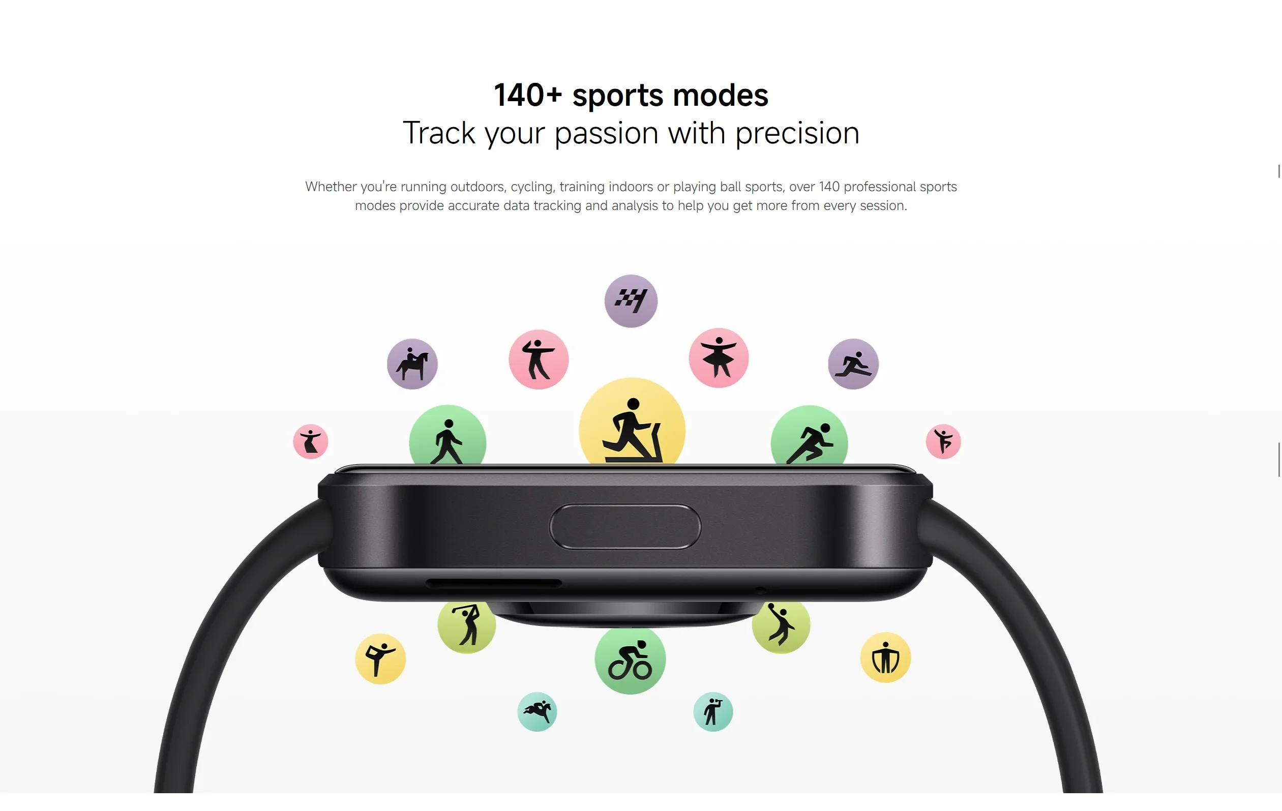 Xiaomi Redmi Watch 6 Active Smartwatch Global Version 1.85'' Display Up to 18 Days of Battery Life 140+ Workout Modes IP68