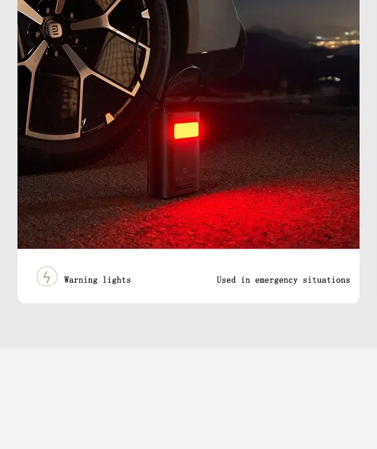 Xiaomi Mijia Air Pump 2 pro Portable Electric Inflator Pump Digital Display Inflator 150psi Max Basketball Tire 2500mAh Bike Car