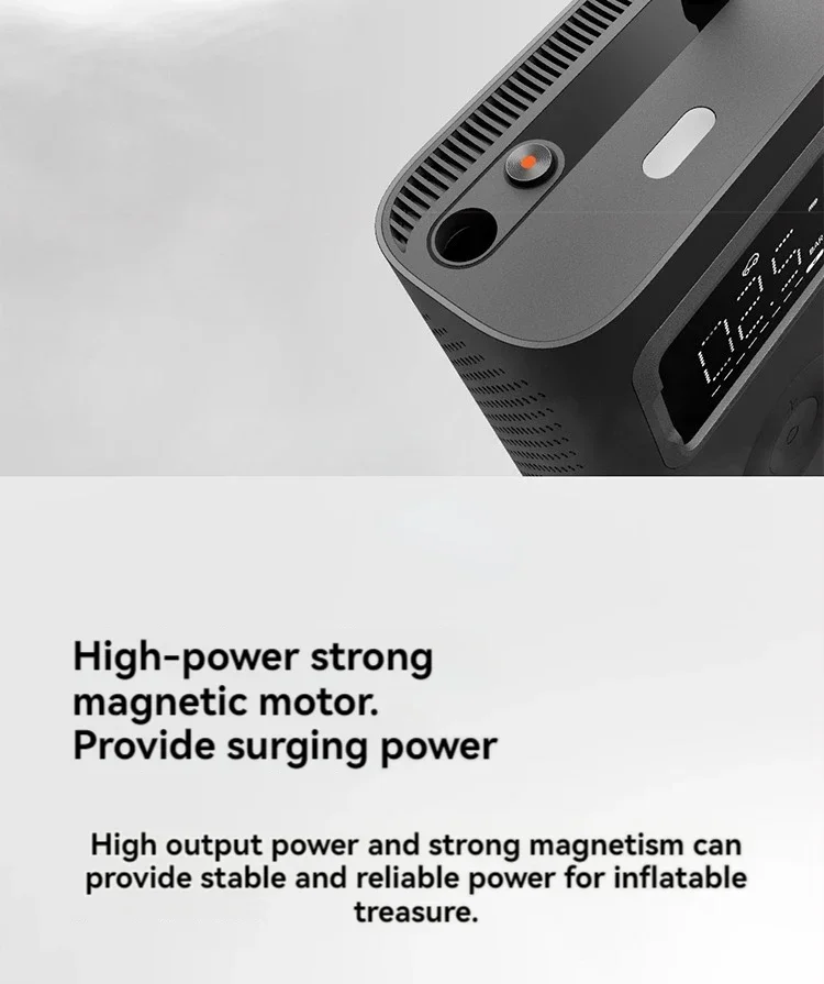 Xiaomi Mijia Air Pump 2 pro Portable Electric Inflator Pump Digital Display Inflator 150psi Max Basketball Tire 2500mAh Bike Car
