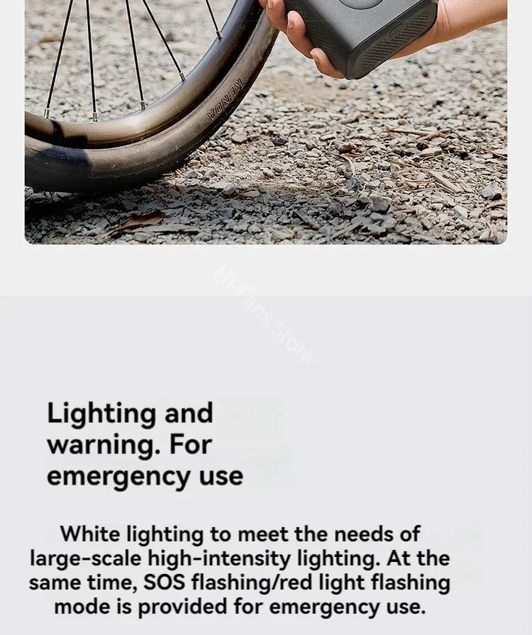 Xiaomi Mijia Air Pump 2 pro Portable Electric Inflator Pump Digital Display Inflator 150psi Max Basketball Tire 2500mAh Bike Car