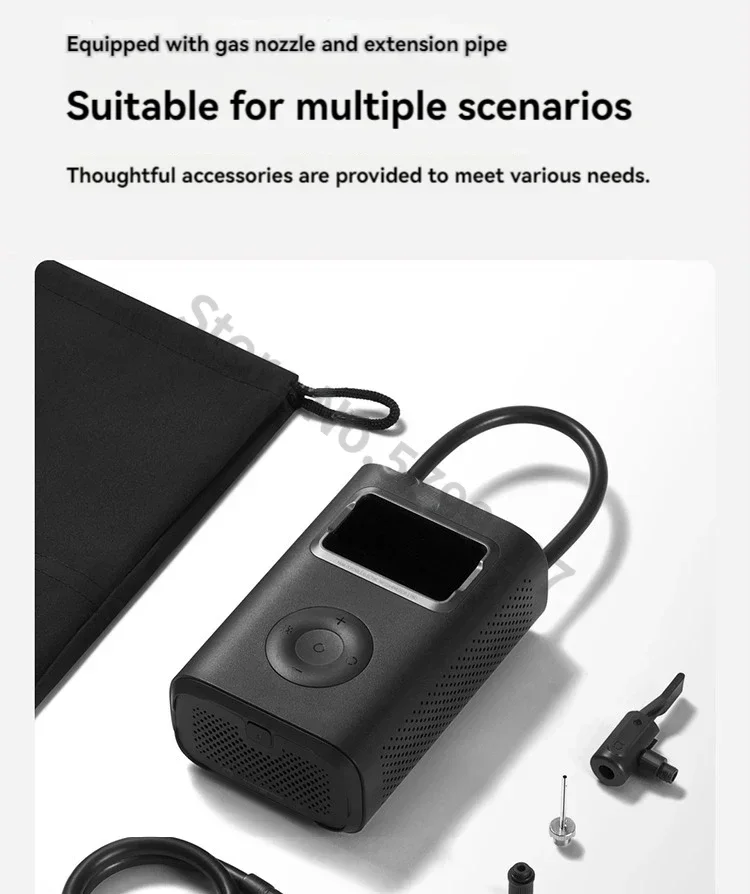 Xiaomi Mijia Air Pump 2 pro Portable Electric Inflator Pump Digital Display Inflator 150psi Max Basketball Tire 2500mAh Bike Car
