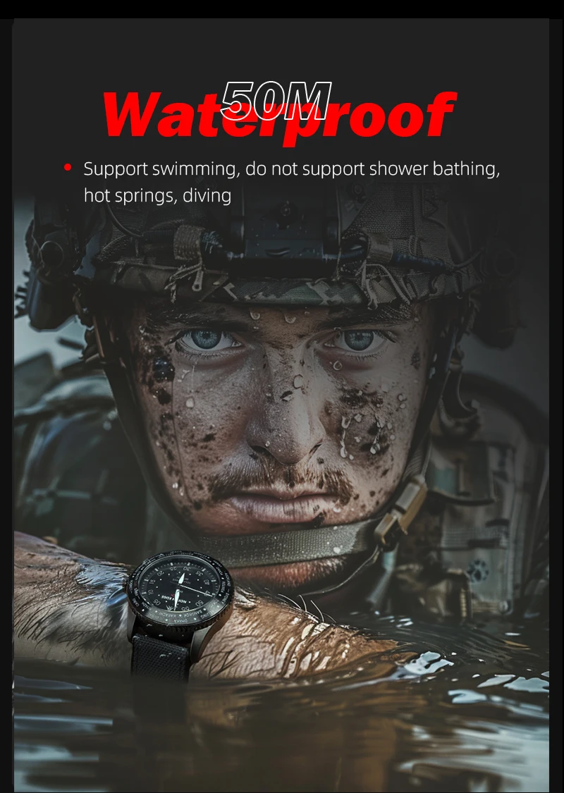 NORTH EDGE 2024 MACH Solar Power Quartz Watch Men's Pilot Sports Wristwatches Luminous Enviormentally Clock Men Waterproof 50M