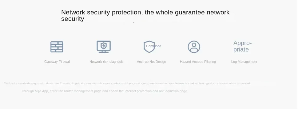 XIAOMI Router BE5000 WiFi 7 5011Mbps 2.5GHz Network Port 512MB Memory Dual Broadband Access Network Security Protection CN