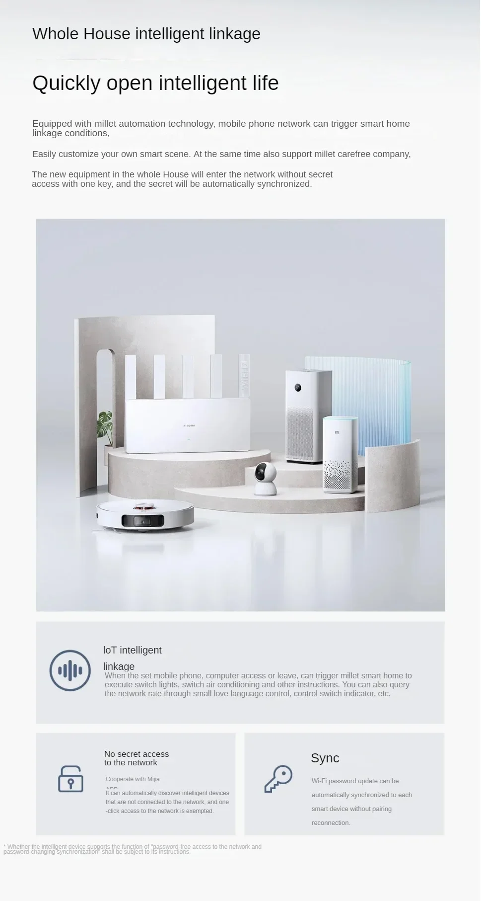 XIAOMI Router BE5000 WiFi 7 5011Mbps 2.5GHz Network Port 512MB Memory Dual Broadband Access Network Security Protection CN