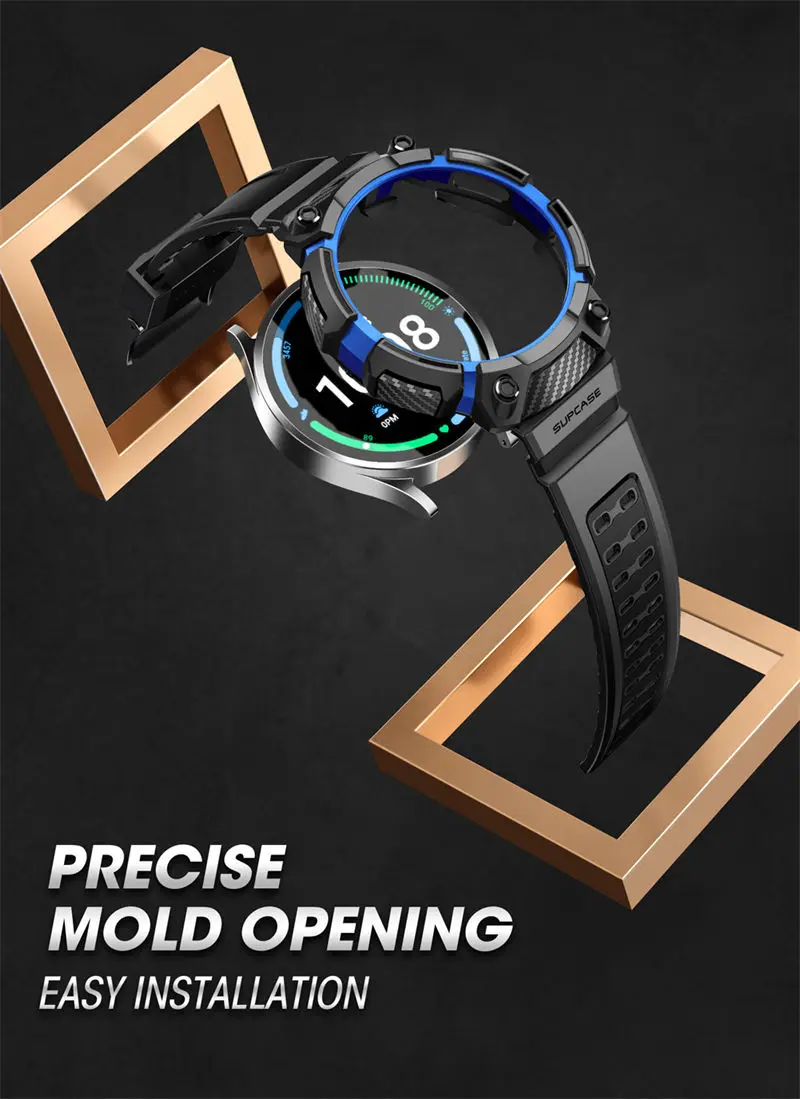 SUPCASE For Samsung Galaxy Watch 5 Pro Case 45mm (2022) UB Pro Rugged Protective Case with Strap Bands For Galaxy Watch 5 Pro