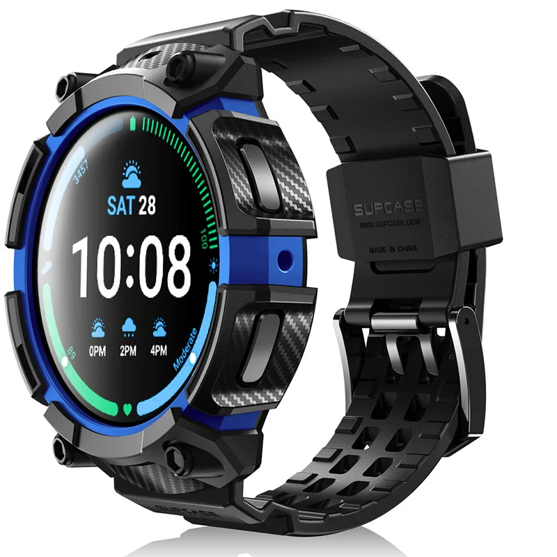 SUPCASE For Samsung Galaxy Watch 5 Pro Case 45mm (2022) UB Pro Rugged Protective Case with Strap Bands For Galaxy Watch 5 Pro