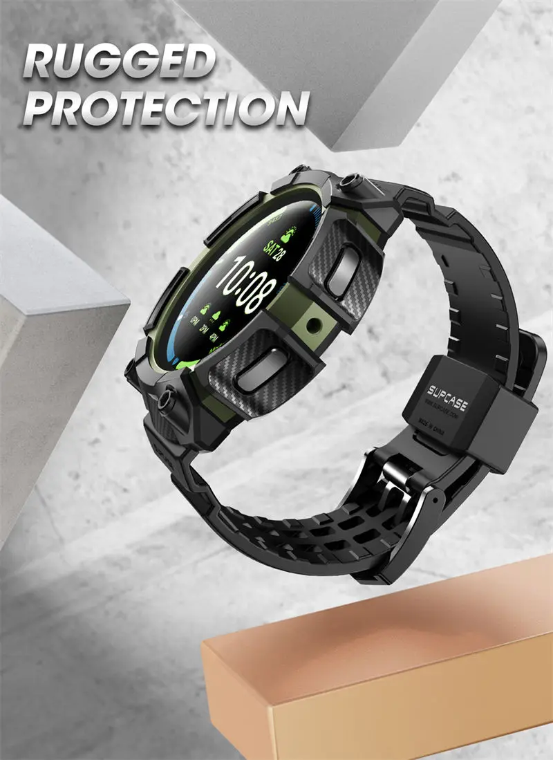 SUPCASE For Samsung Galaxy Watch 5 Pro Case 45mm (2022) UB Pro Rugged Protective Case with Strap Bands For Galaxy Watch 5 Pro