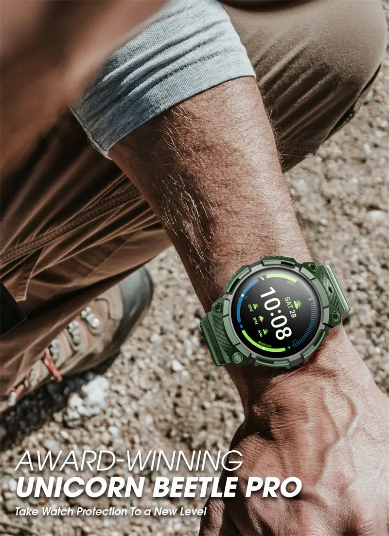 SUPCASE For Samsung Galaxy Watch 5 Pro Case 45mm (2022) UB Pro Rugged Protective Case with Strap Bands For Galaxy Watch 5 Pro