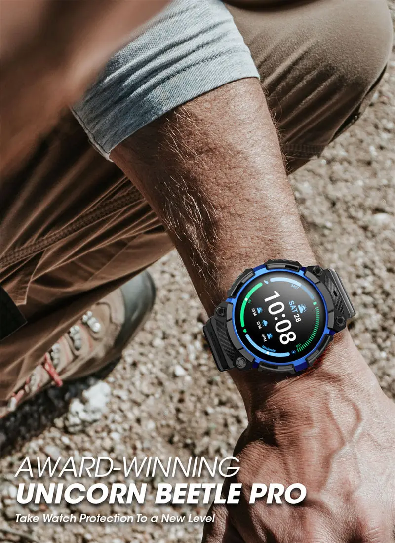 SUPCASE For Samsung Galaxy Watch 5 Pro Case 45mm (2022) UB Pro Rugged Protective Case with Strap Bands For Galaxy Watch 5 Pro