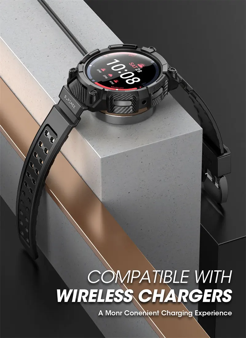 SUPCASE For Samsung Galaxy Watch 5 Pro Case 45mm (2022) UB Pro Rugged Protective Case with Strap Bands For Galaxy Watch 5 Pro