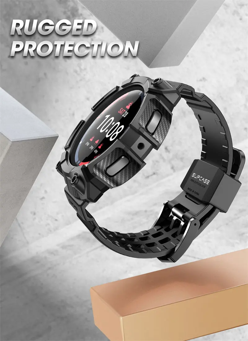 SUPCASE For Samsung Galaxy Watch 5 Pro Case 45mm (2022) UB Pro Rugged Protective Case with Strap Bands For Galaxy Watch 5 Pro