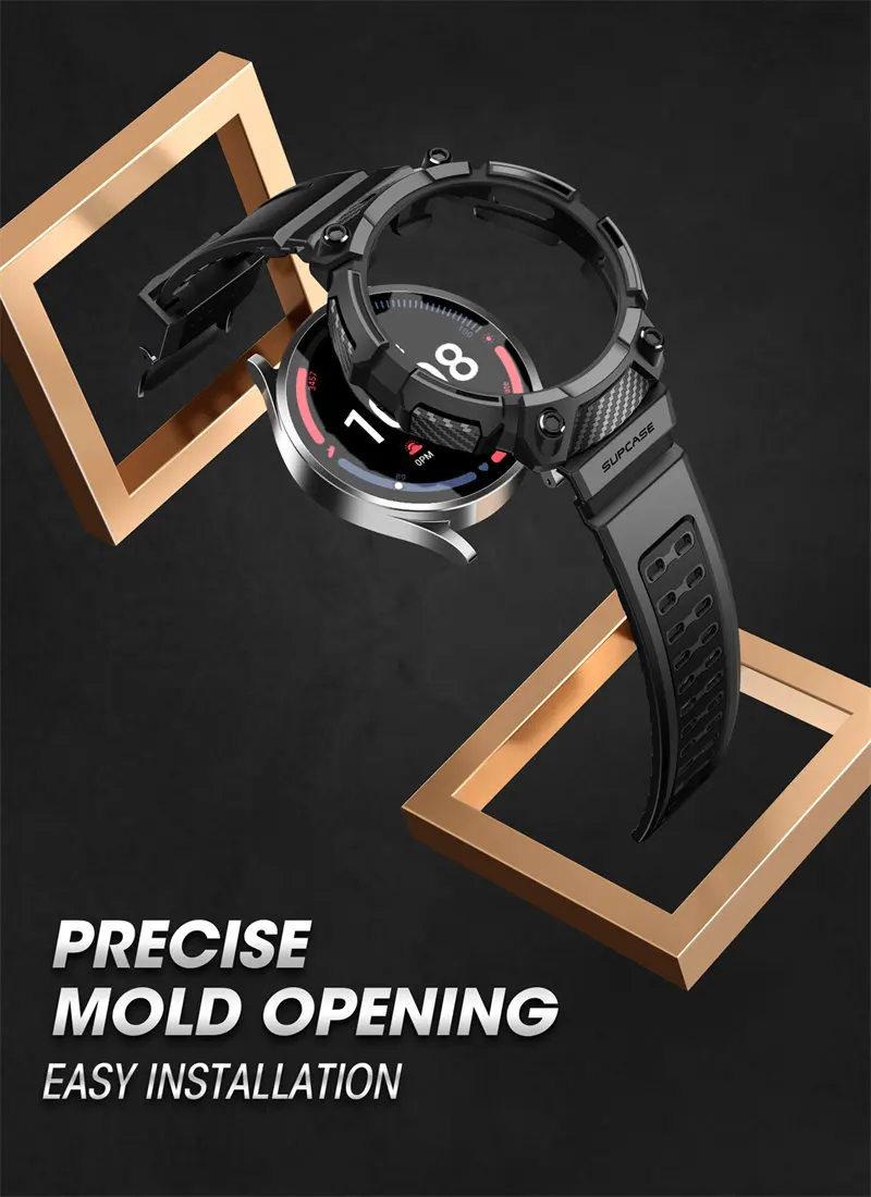 SUPCASE For Samsung Galaxy Watch 5 Pro Case 45mm (2022) UB Pro Rugged Protective Case with Strap Bands For Galaxy Watch 5 Pro