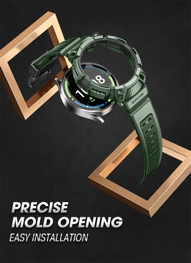 SUPCASE For Samsung Galaxy Watch 5 Pro Case 45mm (2022) UB Pro Rugged Protective Case with Strap Bands For Galaxy Watch 5 Pro