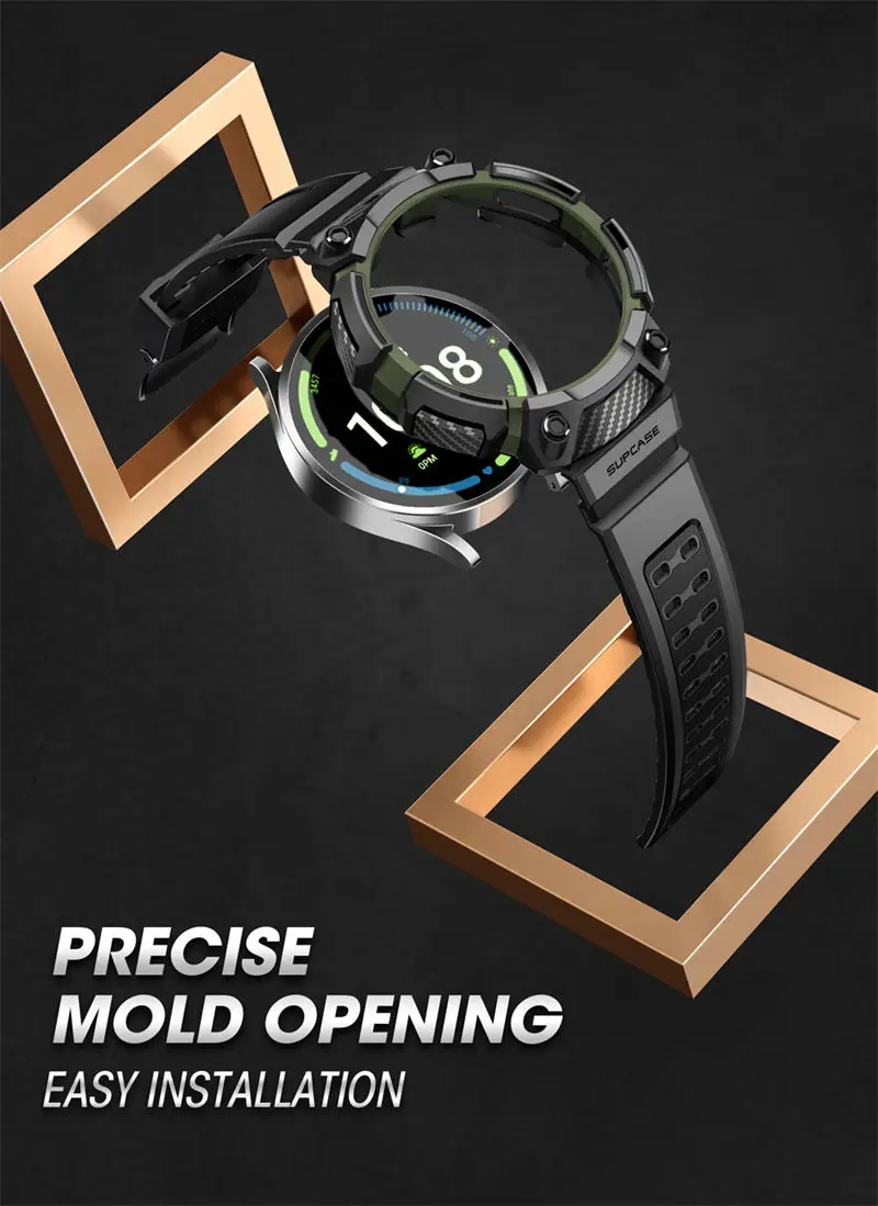 SUPCASE For Samsung Galaxy Watch 5 Pro Case 45mm (2022) UB Pro Rugged Protective Case with Strap Bands For Galaxy Watch 5 Pro