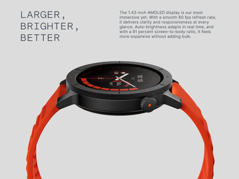Nothing CMF Watch 3 Pro Global Version 1.43"AMOLED Dual-Band GPS Bluetooth Call smartwatch 131 Sports modes Blood Oxygen Monitor