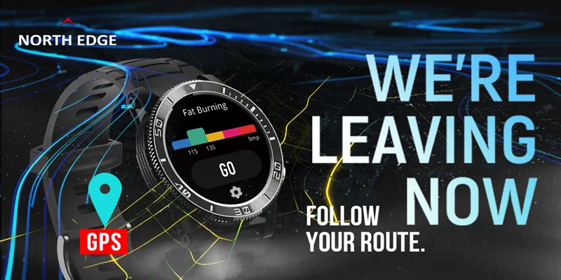 NORTH EDGE Mens Dive Watch Military Army Luxury Full Steel Smartwatch Compass Altimeter Barometer Digital Clock Waterproof 200m