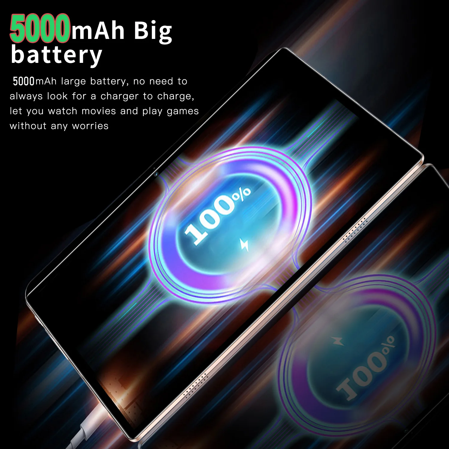 New 10.1-inch Tablet Pc 4GB RAM 64 ROM Supports video Calls Dual cameras Google Octa core Android 11.0 5000mAh Battery