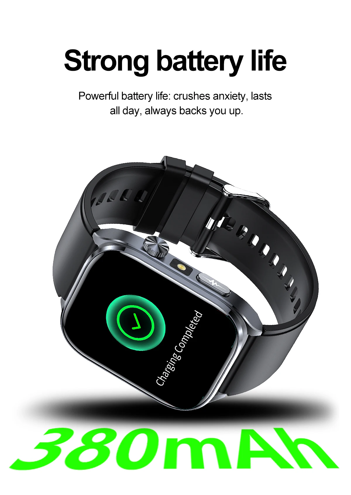 2026 New Body Fat Analysis Health Smart Watch For Men Women ECG Heart Uric Acid Blood Pressure 2.0" AMOLED Clock Call Smartwatch