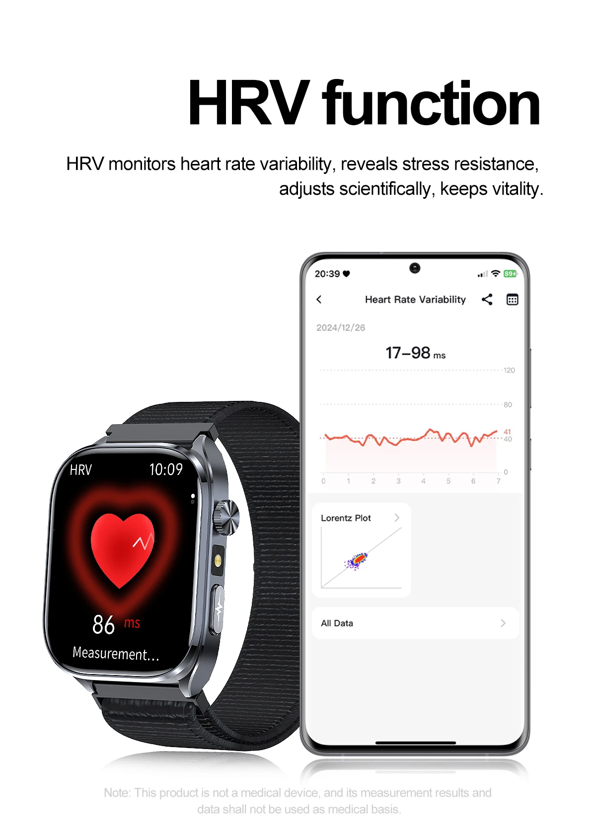 2026 New Body Fat Analysis Health Smart Watch For Men Women ECG Heart Uric Acid Blood Pressure 2.0" AMOLED Clock Call Smartwatch