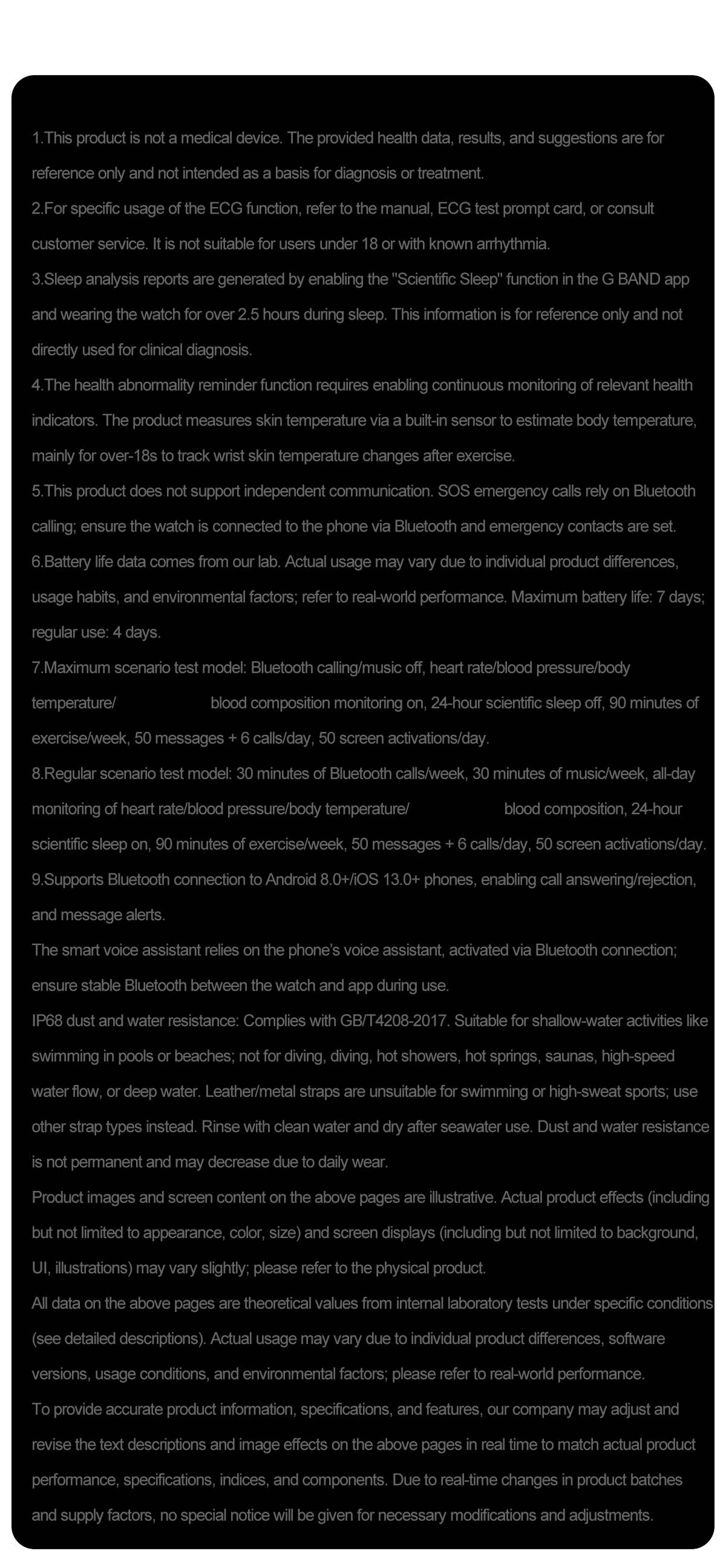 2026 New Body Fat Analysis Health Smart Watch For Men Women ECG Heart Uric Acid Blood Pressure 2.0" AMOLED Clock Call Smartwatch
