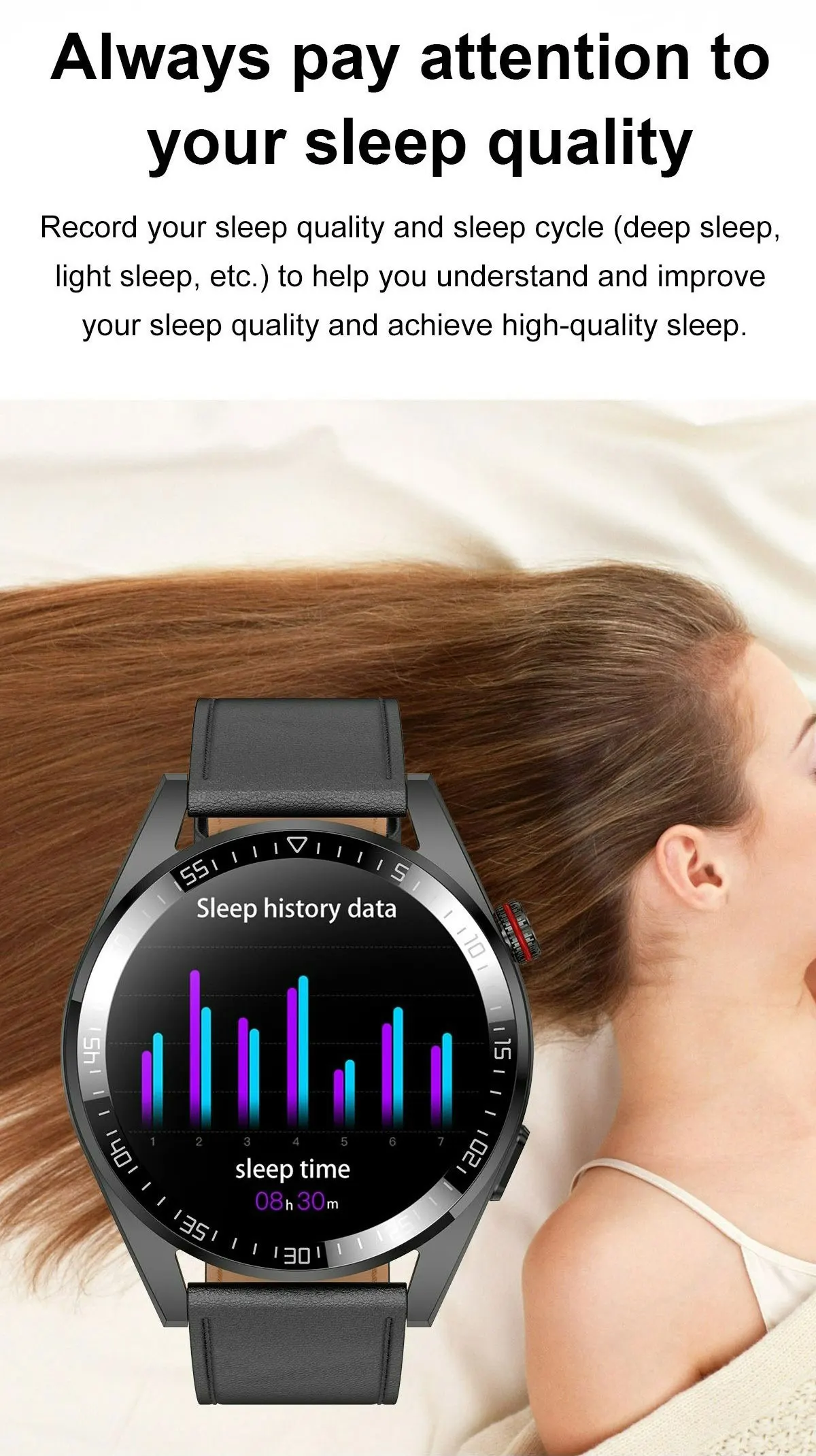 Z30 Pro Smart Watch Men Women Waterproof Wrist Watches 1.43" AMOLED Smartwatch Men Fitness Bracelet Local Music Wristwatch Clock