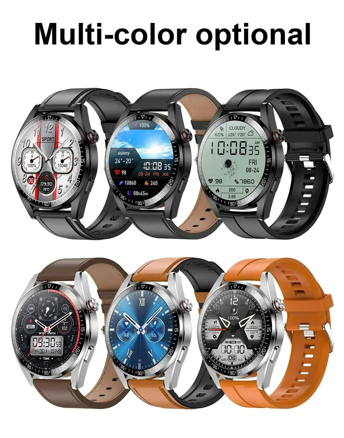 Z30 Pro Smart Watch Men Women Waterproof Wrist Watches 1.43" AMOLED Smartwatch Men Fitness Bracelet Local Music Wristwatch Clock