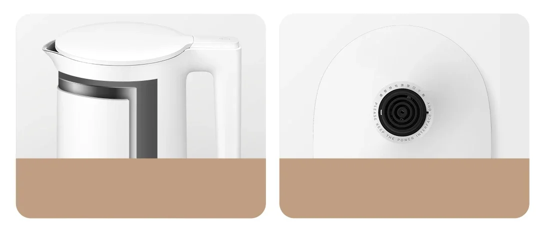 XIAOMI MIJIA Thermostatic Electric Kettle 2 Pro Smart LED Display Screen Stepless Temperature Adjustable Teapot APP Control