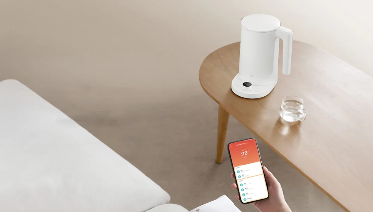 XIAOMI MIJIA Thermostatic Electric Kettle 2 Pro Smart LED Display Screen Stepless Temperature Adjustable Teapot APP Control
