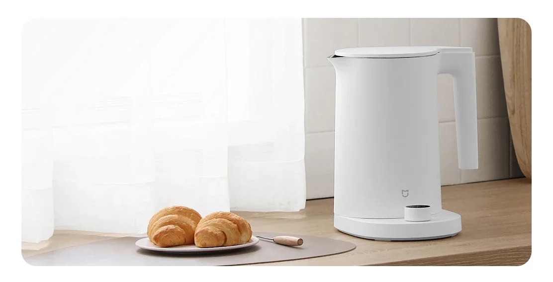 XIAOMI MIJIA Thermostatic Electric Kettle 2 Pro Smart LED Display Screen Stepless Temperature Adjustable Teapot APP Control