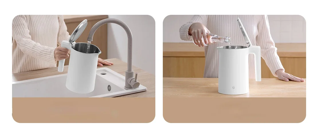 XIAOMI MIJIA Thermostatic Electric Kettle 2 Pro Smart LED Display Screen Stepless Temperature Adjustable Teapot APP Control