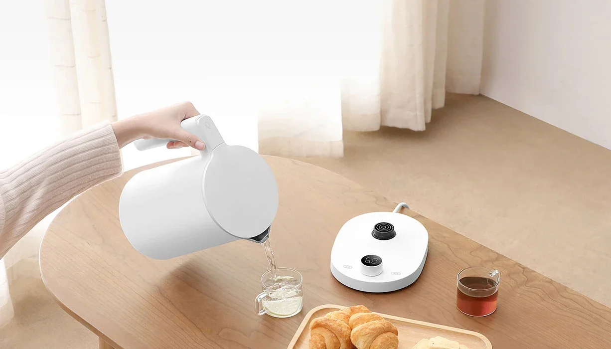 XIAOMI MIJIA Thermostatic Electric Kettle 2 Pro Smart LED Display Screen Stepless Temperature Adjustable Teapot APP Control