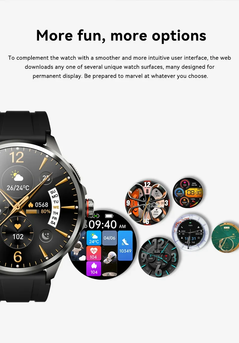 4G Full Network GPS Smart Watch 720*720 AMOLED 2100mah 16GB+256GB RAM Camera Video Call WIFI Google APPS Download 5G Smartwatch