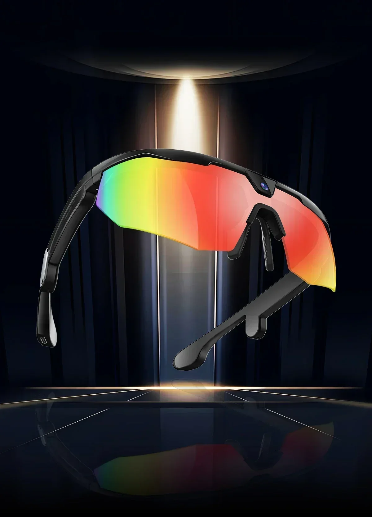 Outdoor Sports Sunglasses 2026 New Smart Cycling Glasses BT Call AI Translation AI Conversation 32MP HD Photo 8MP HD Camera