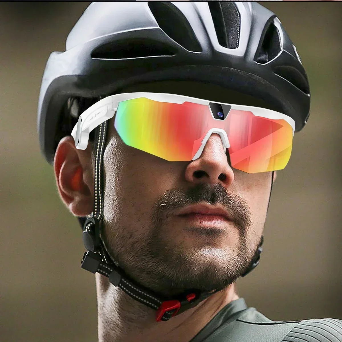 Outdoor Sports Sunglasses 2026 New Smart Cycling Glasses BT Call AI Translation AI Conversation 32MP HD Photo 8MP HD Camera