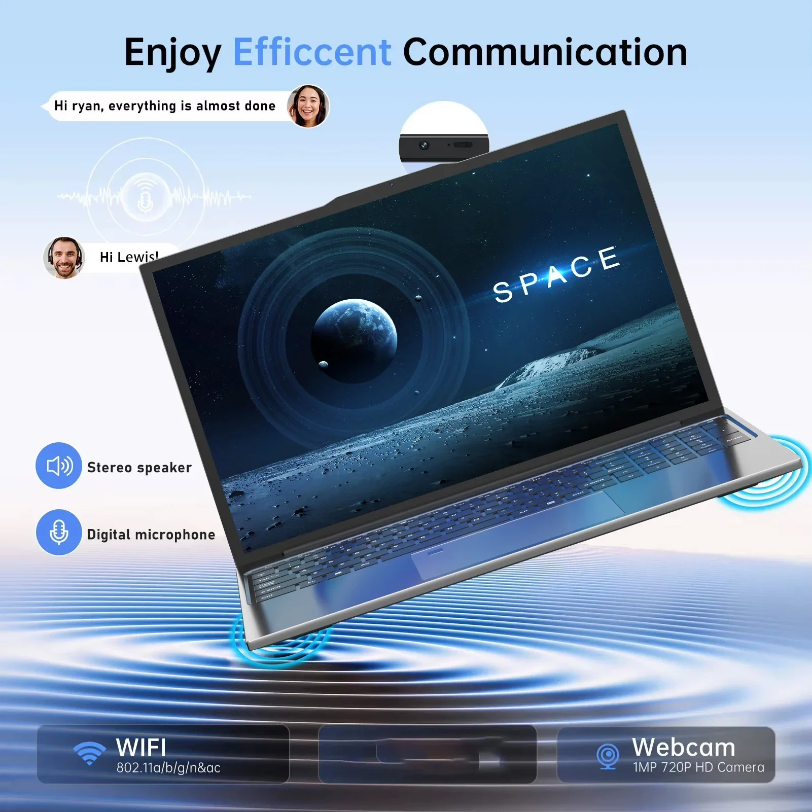 15.6 inch Laptop Computer PC Intel Core I9-10980HK Laptops 16GB RAM 1TB 2TB SSD Portable I9 Laptop Notebook Windows 11