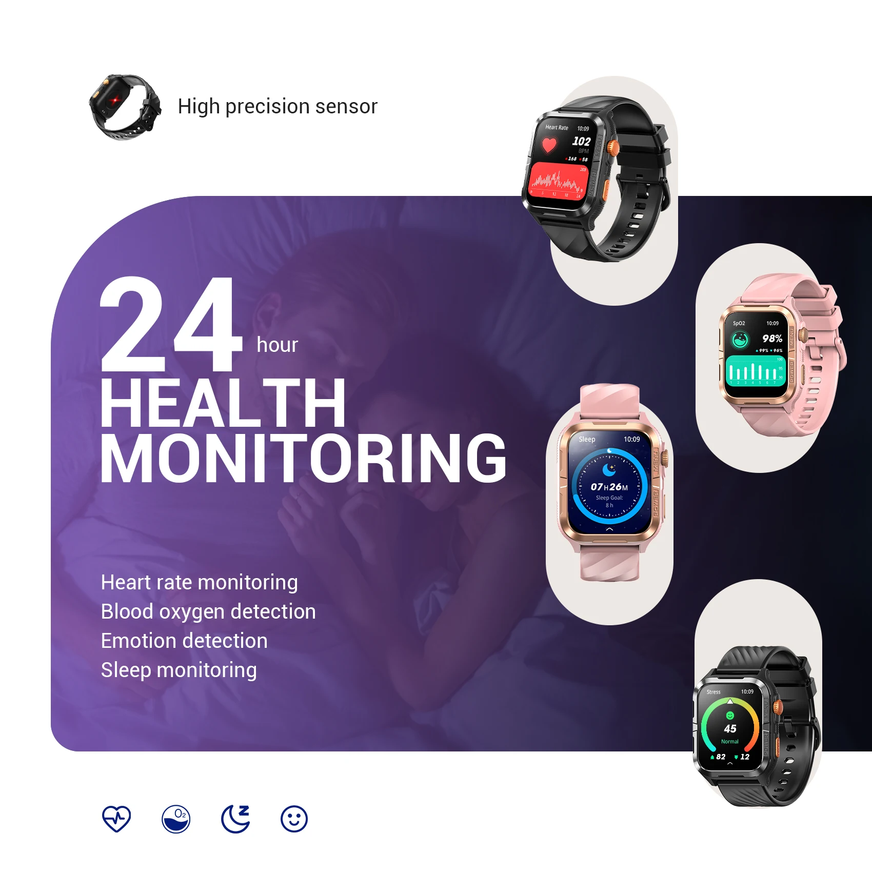 【World premiere】Blackview W10 PRO Smart watch 1.83" Display Outdoor GPS DA GPT 600mAh with LED Flashlight Bluetooth Calling