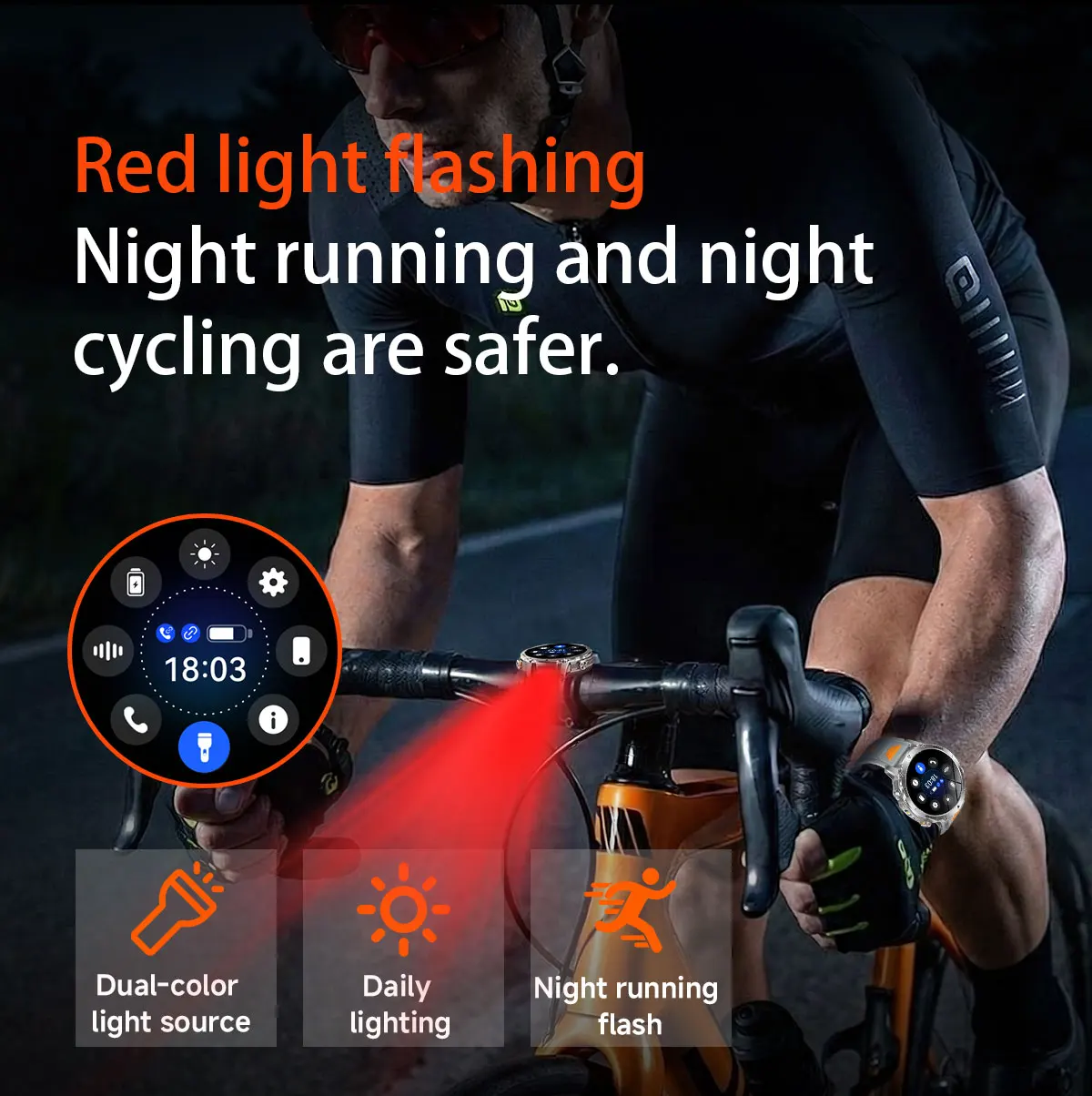 Military TANK Smart Watch 1400mAh Big Battery 10ATM Waterproof Rugged Outdoor SOS Alert Heart Rate Fitness Trackr Smart Bracelet