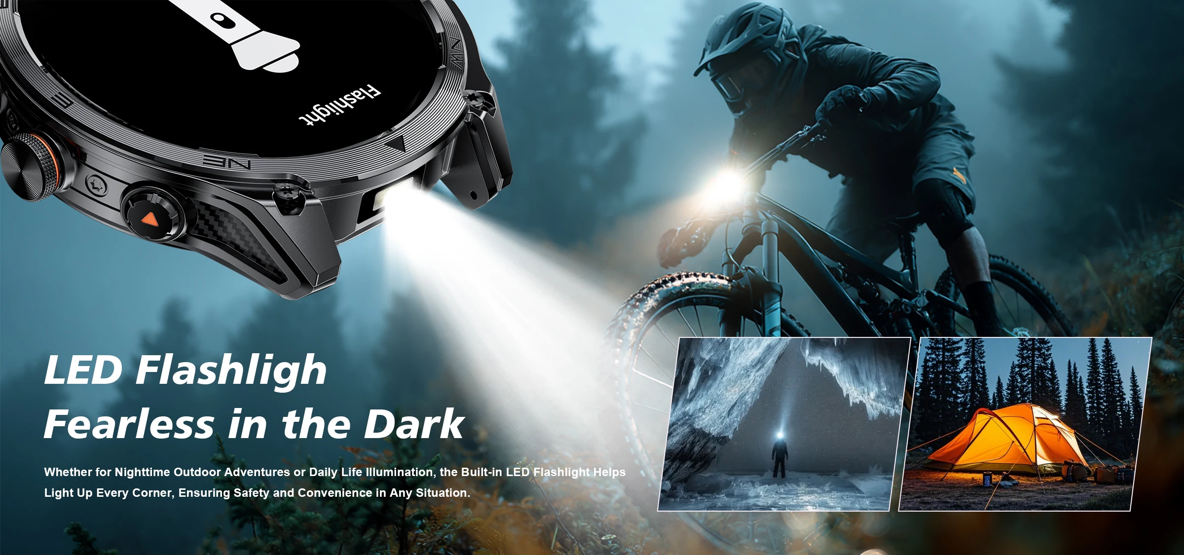 2026New ULtra Military Grade 1000mAh Battery SmartWatch Built in GPS Compass 10ATM Waterproof Sports 1.73 AMOLED Smart watch Men