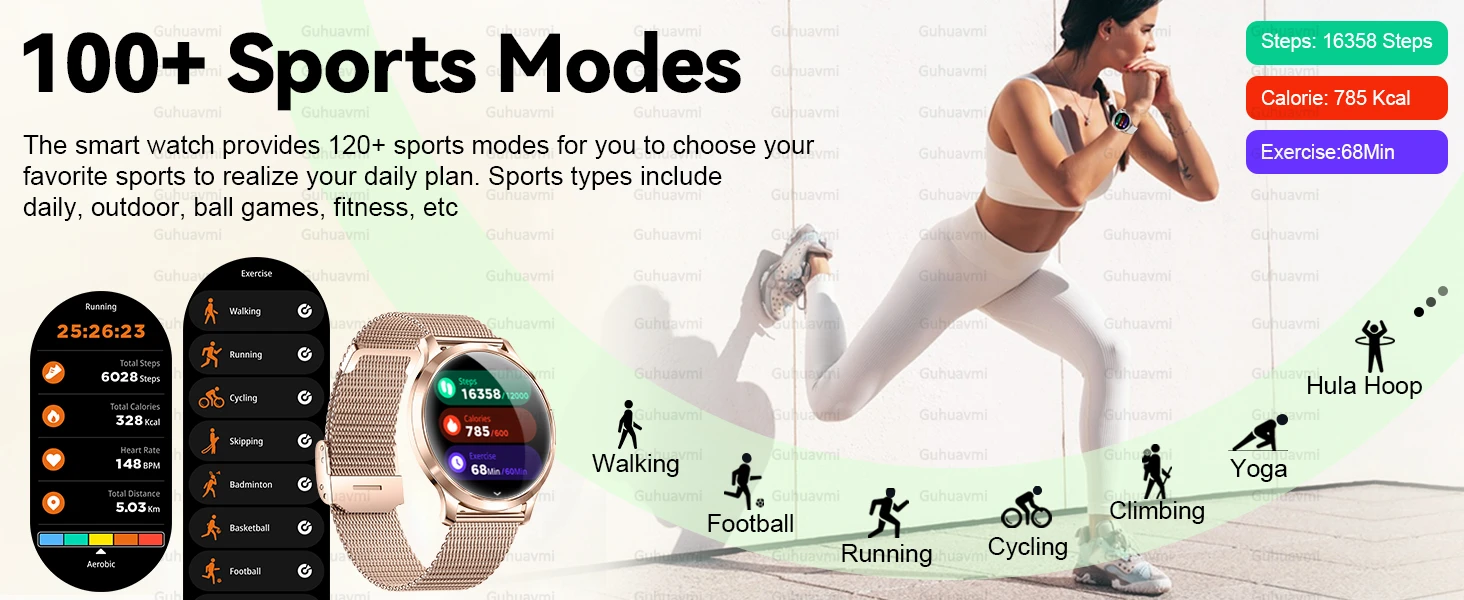 2026 New Ultra-thin Smart Watch For Women 466*466 AMOLED Display Sports Watches BT Call Digital Health Tracker Ladies Smartwatch