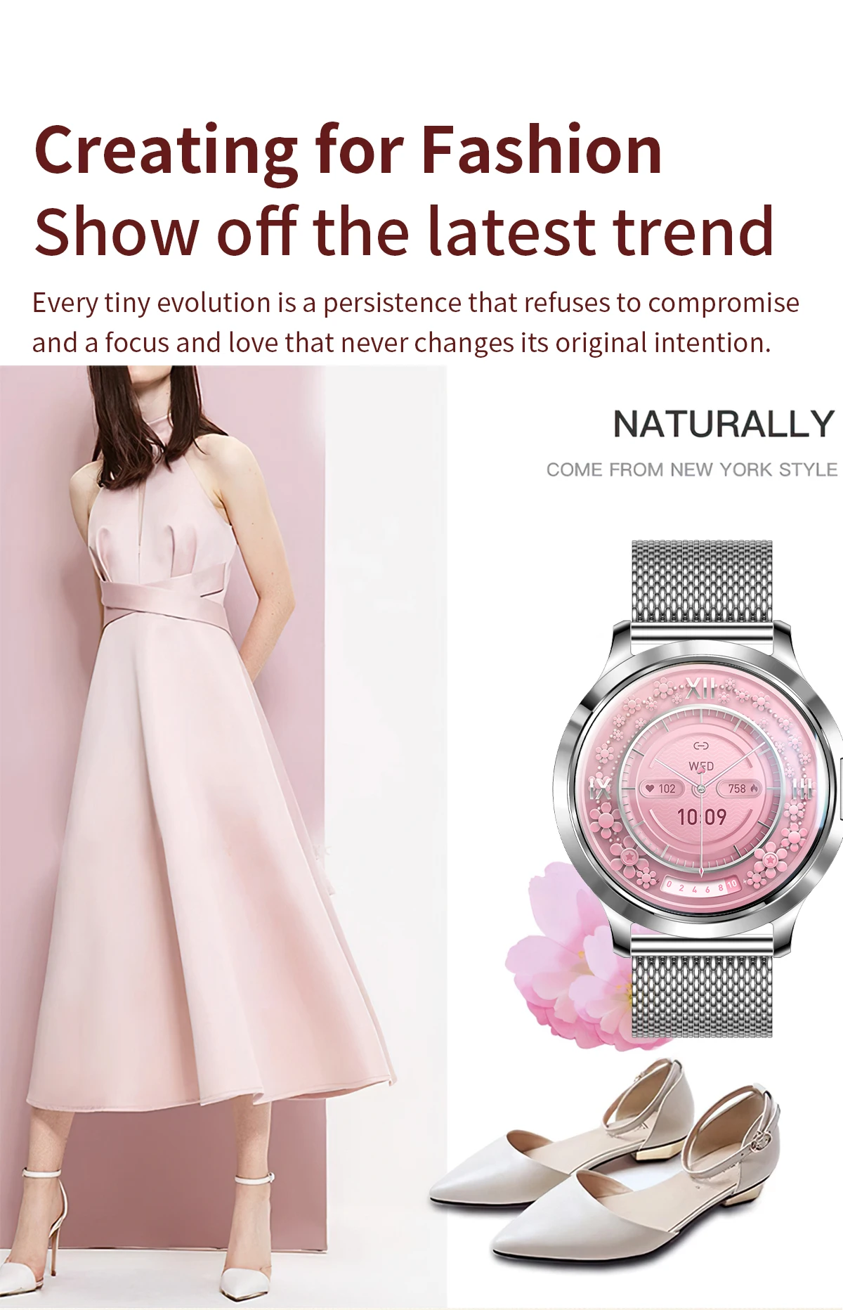 2026 New Ultra-thin Smart Watch For Women 466*466 AMOLED Display Sports Watches BT Call Digital Health Tracker Ladies Smartwatch