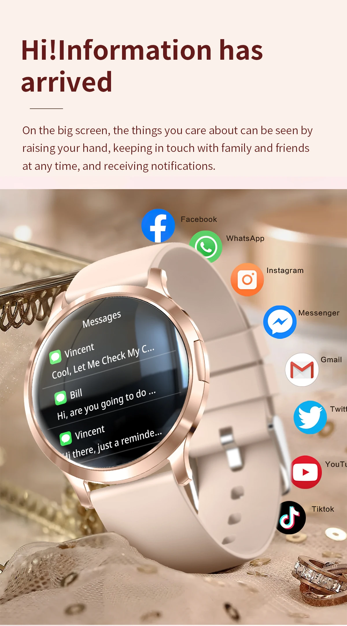 2026 New Ultra-thin Smart Watch For Women 466*466 AMOLED Display Sports Watches BT Call Digital Health Tracker Ladies Smartwatch