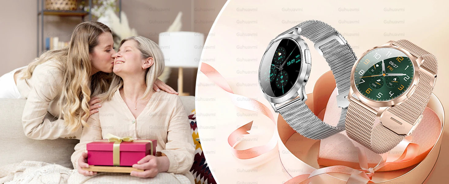2026 New Ultra-thin Smart Watch For Women 466*466 AMOLED Display Sports Watches BT Call Digital Health Tracker Ladies Smartwatch