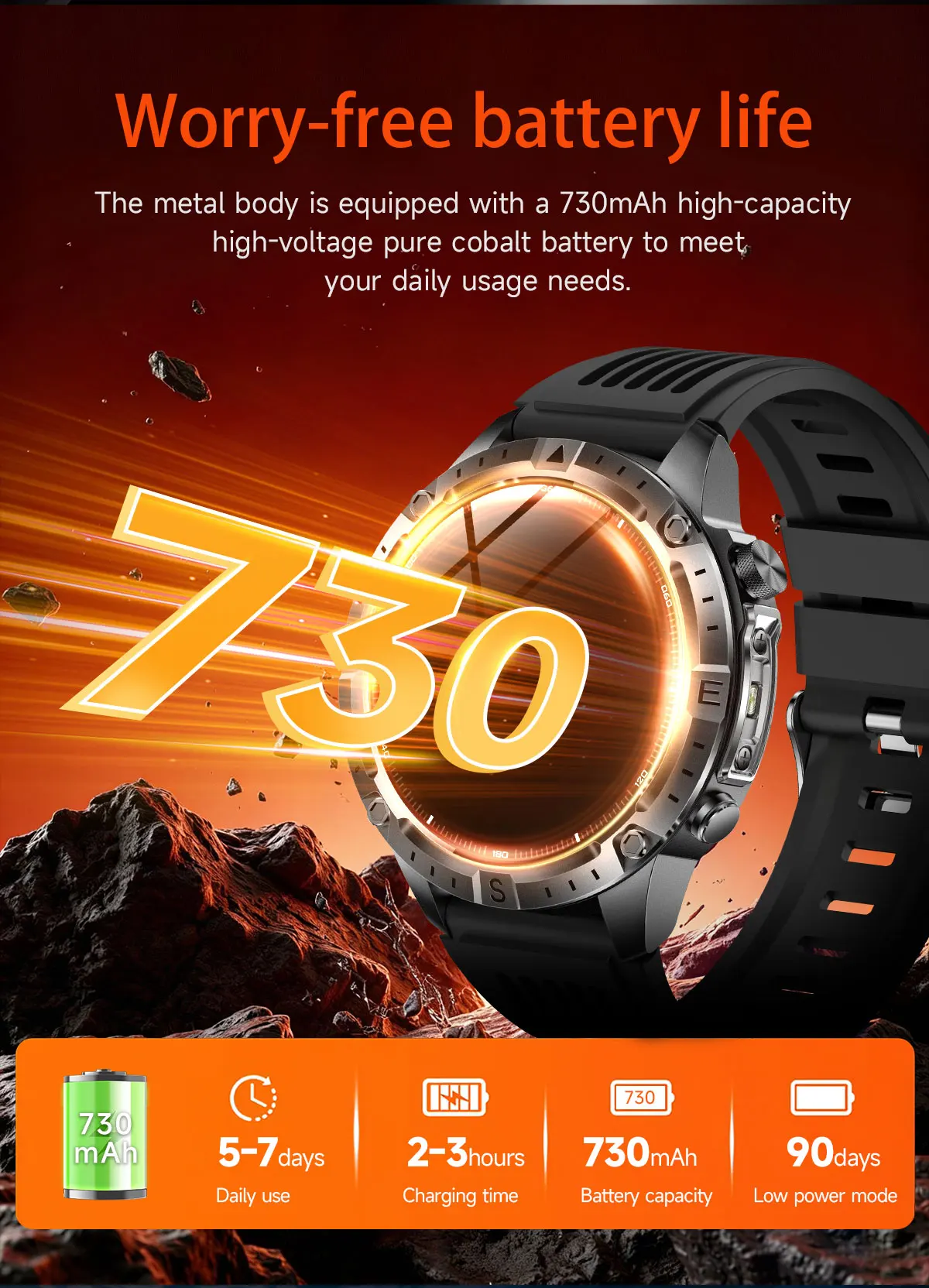 2026 New Army grade TANK GPS Offline Maps Smart Watch 10ATM Waterproof Sports Compass Heart rate HD Bluetooth call Smart watch