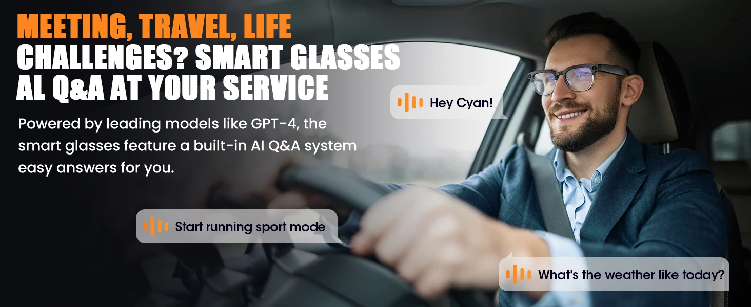 2026 New 4K HD 800W Smart AI Glasses Men 120+Language Translation Video record Take photos Chat GPT Call Music Sunglasses Women
