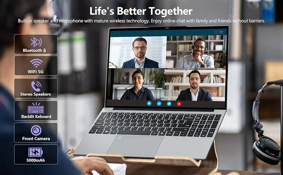 Windows 11 Pro Portable Notebook Intel Core I9-9900 15.6 inch Laptop Computer HD Screen 16GB RAM 1TB 2TB SSD Laptops PC